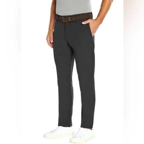 Banana Republic Black Flat Front Pants - Picture 4 of 6